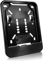 Kennzeichenhalter für Versicherungskennzeichen | 135 x 110 mm | Mofa | Roller | E-Scooter | S-Pedelec | E-Bike | Moped | Leichkraftrad | 50 CCM