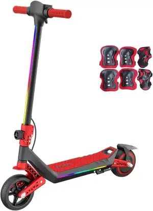 U8 Kinder E-Scooter in 16 km/h,12 km Reichweite,3 Geschwindigkeitsstufen Zero-St
