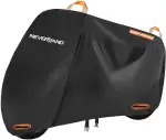 NEVERLAND Wasserdicht Motorrad Abdeckplane Outdoor Motorradabdeckung, 295x110x140 cm Motorradplan...