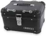 Götz Topcase 35 Liter Aludesign schwarz Komplettset