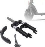Elektroroller Vorne Federung Sto d mpfer, E-Roller Stoßdämpfer Anti Vibration Federgabel mit Ständer und Schutzblech, Vordergabel Suspension Kit, für Elektroroller-Zubehör, Für M365 PRO / PRO2