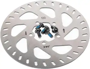 130mm Bremsscheibe für E Scooter Bremsscheibe mit 5 Schrauben kompatibel für Xia