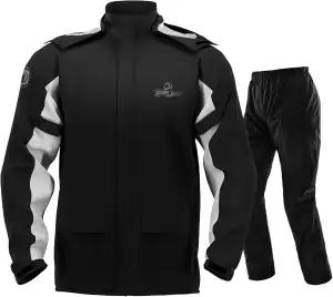 IRON JIA’S Regenanzug Herren Motorrad Regenjacke Wasserdichter Winddicht Atmungs