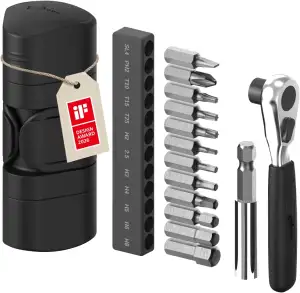 BONE 12–in–1 Fahrrad Reparatur Werkzeug Set, iF Design Award, für Rennrad & Fahr