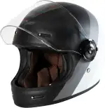 ORIGINE Integral-Motorradhelm im Cafe-Racer-Stil aus Glasfaser ECE-geprüft mit Visier