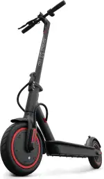 E-Scooter mit Luftreifen, S3 PRO Elektroroller 20km/h - 15% Steigung, 30km Reichweite, 120kg Belastung, Duales Bremssystem, Display, App, E Roller für Erwachsene