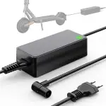 Mezelon E Scooter Ladegerät, Ladekabel 54.6V 2A für Xiaomi 4 Pro 2nd Gen, 4 Ultra, 5, 5 Pro, 48V ...