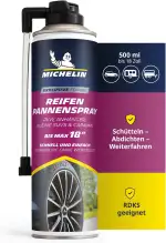 MICHELIN Reifenpannenspray 500 ml – Reifendichtmittel für PKW, Anhänger & kleine SUVs – Reifen ab...