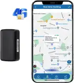 GPS Tracker Auto 4G PRO– 90 Tage Standby, 5-Sekunden Positionsupdate, 4200 mAh Akku, Wasserdicht & Magnetisch (für Auto, Motorrad, Fahrrad) – Kostenlose App