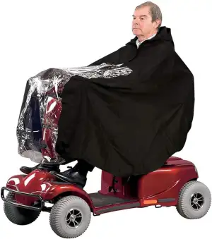 Regenschutz für Mobilitätsroller, Elektroroller, Regenponcho, 100% wasserdicht, 
