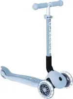 GLOBBER JUNIOR Foldable Lights ECO - Tretroller, 120/80 mm, ABEC 9, 3-rädrig, LED-Leuchtrollen