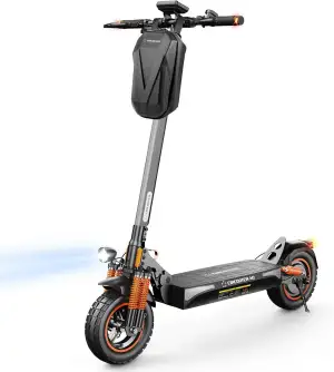 E Scooter mit Straßenzulassung, 10 Zoll E Roller 60-70KM Reichweite mit Blinker,