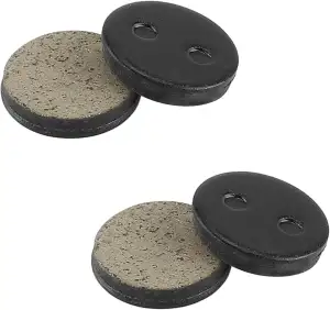 2 Paare Bremsbelag für Xiaomi E Scooter Zubehör 20mm, Bremsscheibenbeläge für El