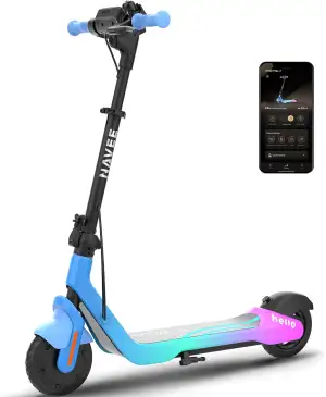 NAVEE K100 MAX E-Scooter Kinder ab 6 Jahre - 24 km Reichweite, 16 km/h, 50 kg Be