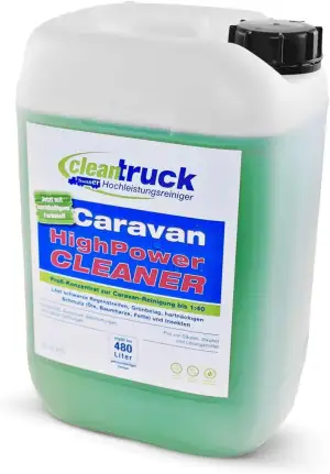CleanTruck Caravan Reiniger 5kg - Effektiver Außenreiniger, Entfernt Schwarze Re