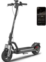 NAVEE N65i Serie, e Scooter mit Straßenzulassung, Scooter Electric ABE, 10 Zoll, max. 65-70 km | Vierfach-Federung | Klappbar mit IPX5 & TÜV-Zulassung Elektroscooter Elektroroller für Erwachsene