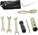 Werkzeugset für Motorrad, Motorroller, Zündkerzen-Set, Zündkerzenschlüssel mit ergonomischem Grif...