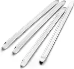 4 Stück Montiereisen, 30cm Fahrrad Reifenheber, Reifenmontierhebel aus Hochfestem Stahl, Reifenmontage Werkzeug für Motorrad, Fahrrad, Wagen, Scooter