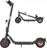 E Scooter mit Straßenzulassung Max 30/20 km Reichweite, ABE Elektroroller Belastung bis 120kg, LED, 20km/h, 500/350W Motor,Duales Bremssystem Leicht Kompakt & Stabil Eroller Für Pendler