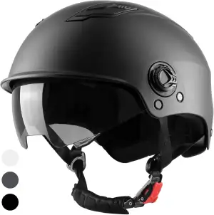 WESTT Escape Skaterhelm Fahrradhelm Inliner Helm I Sonnenvisier I Verstellbarer 