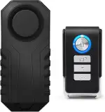 NineLeaf Fahrradalarm mit Fernbedienung, Anti-Diebstahl-Fahrradalarm, Fahrradalarmanlage für Motorrad, Auto, Roller, kabellose Vibrationserkennung, Anti-Diebstahl-Schutz 113dB Super Laut
