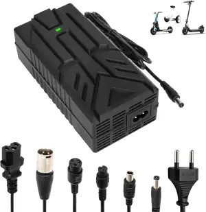 54,6V 2A Ladegeräte für Scooter，E Scooter Ladegeräte，48V Elektroroller Universal Lithium Batterie...