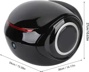 Universal-Motorrad-Topcase, 32L Motorradtransportkoffer mit abnehmbarem Baumwoll