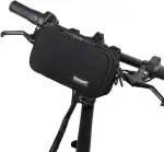 BAIGIO Vordertasche für Fahrrad, Lenkertasche mit Regenhülle, multifunktional, Schultertasche, Um...