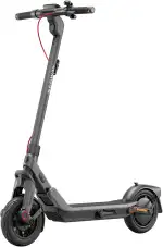 Segway-Ninebot E3 D E-Scooter für Pendler mit Straßenzulassung, 45km Reichweite (37km bei 20km/h), 800W Motor, faltbar & leicht (17,5kg), Federung vorne & hinten, 10-Zoll Reifen, IPX5