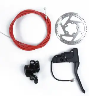 Elektroroller Scheibenbremse Metall Bremse Zubehör Set für Elektroroller X-i-a-o