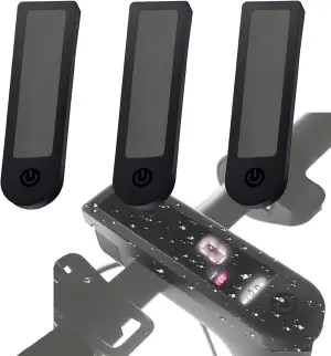 3 Regenabdeckung für Display, Scooter Dashboard, Universal wasserdichte Silikon-