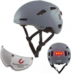 GOOFF Pilot S-Pedelec Helm - Schutz für schnelle E-Bike Fahrten – Fahrradhelm mi