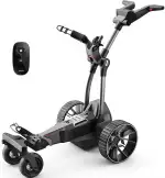NAVEE Birdie 3X, Follow Me Electro Golf Trolley Klappbar,Lithiumakku für 36 Loch, Dynamische Powe...