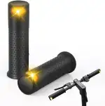E Scooter Blinker mit Griff, Roller Blinklicht Roller Griff Licht Warnlicht Doppelblitzlicht Rück...