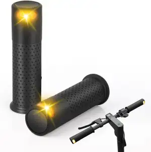E Scooter Blinker mit Griff, Roller Blinklicht Roller Griff Licht Warnlicht Dopp