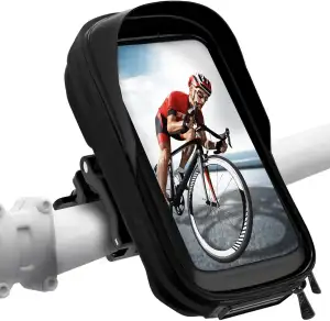 Handyhalterung Fahrrad Wasserdicht Lenkertasche Handyhalter Motorrad 360°Drehbar