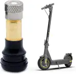 2 x Ventil für E-Scooter Schlauchlos und E-Roller Reifen Xiaomi M365 Pro Ninebot Max G30 Tubeless Ventile 2er Set für G2, F-Serie und Trittbrett VMAX VX2