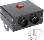 Tragbarer Auto Heizlüfter 12V 600W mit Defroster – Schnelle Aufheizung in 5 Sekunden, Leiser Lüfter, für PKW, LKW, Wohnmobil und Camping