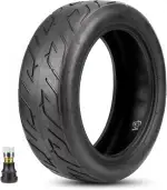 E Scooter Reifen 10x2.70-6.5 Schlauchlos Tubeless mit Ventil, Langlebig & Verschleißfester, Gute Griffigkeit & Angenehmes Fahrgefühl, 1 Stück