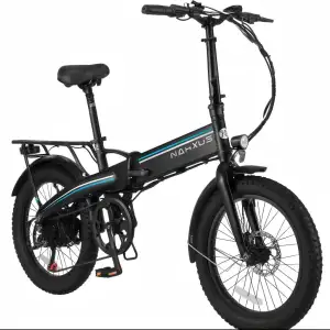 20F063 Elektrofahrrad 20 Zoll E-Bike, 48V 11.6Ah Akku herausnehmbar, 250W Motor,