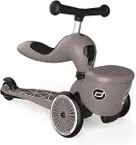 Scoot & Ride Unisex – Babys Highwaykick 1 Lifestyle Kickboard mit Sitz und Behälter…