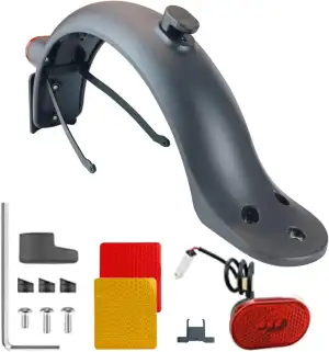 Hinteres Schutzblech Kompatibel für E Scooter Xiaomi M365 1S Pro 2 mi 3 Essentia