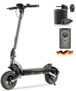 E Scooter mit Straßenzulassung,Max Reichweite 70 KM,10 Zoll Offroad Elektroroller mit Schwingenaufhängung,LCD-Display,48V E Roller Offroad Belastung bis 150 KG,Smart APP