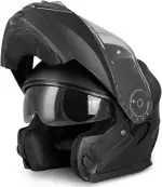 VINZ Santos Klapphelm mit Sonnenblende | ECE 22.06 & PINLOCK vorbereitet | Motorradhelm für Herre...