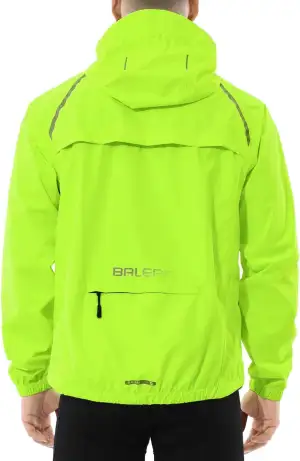 baleaf Fahrradjacke Herren Regenjacke Wasserdicht Atmungsaktiv Wanderjacke Windb