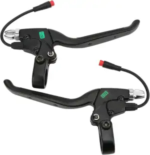 Watris Veiyi 1 Paar Bremshebel Fahrrad, 2 Poliger Wasserdichter Stecker Bremsheb
