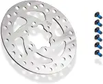 Bremsscheibe aus Edelstahl mit 6 Löchern Scheibenbremse Stück Rotor 120 mm für Kukirin G2 Pro/NIU KQi3/KQi3 MAX/KQi3 PRO/Segway Ninebot F3/G3/ZT3/ZT3 Pro Elektroroller Bremsbeläge/Bremszubehör