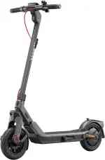 Segway-Ninebot E3 Pro D, E-Scooter Deutscher Straßenzulassung, 55 km Eco Modus Reichweite, 47km Sport Modus Reichweite, Federung vorne & hinten, 800 W Motor, faltbar, 17,9 kg, 10-Zoll Reifen, IPX5
