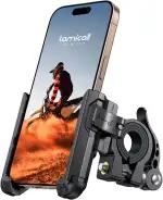 Lamicall Fahrrad Handyhalterung, Motorrad Handyhalter - [Gut für Videoaufnahmen] 360° Drehbare Ha...