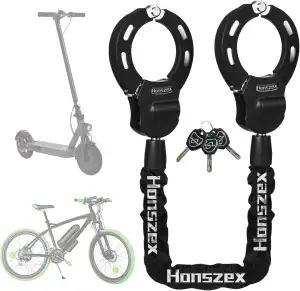 E Scooter Schloss, Handschellenschloss, E Roller Schloss Hohe Sicherheit, 36.22i